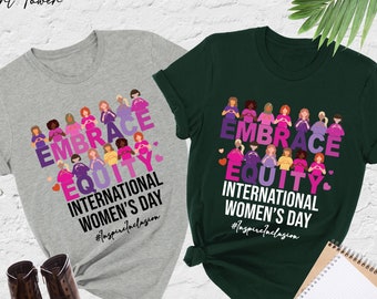 Embrace Equity International Women's Day Shirt, Women's Day 2024 Shirt, Inspire Inclusion Women Tee, March 8 Shirt, Women Rights Shirt