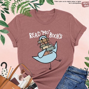 a t - shirt that says read no books with a bird on it
