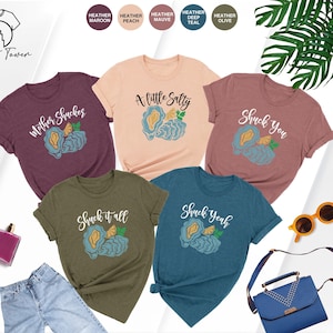 Oyster Shirt, Oyster Shucker Shirt, Oyster Gifts, Mother Shucker Shirt, Oyster Lover Shirt, Funny Oyster Shirts, Seafood Shirt, Foodie Shirt