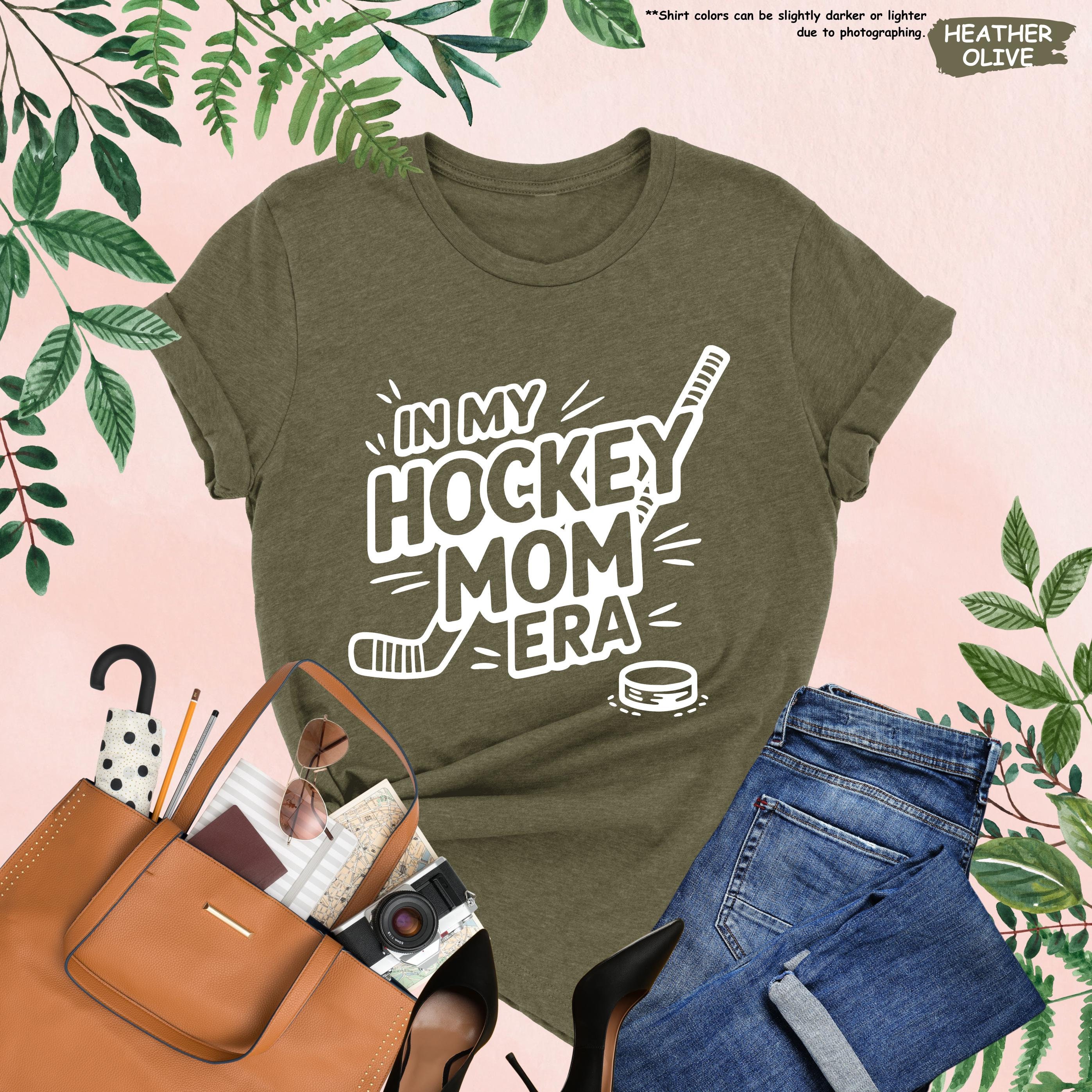 In My Hockey Mom Era Shirt, Hockey Mom Tshirt, Hockey Mom Gifts, Ice Hockey Mom Squad, Hockey Mom Sweatshirt, Hockey Gift For Mom, Game Day