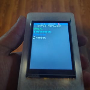 ESP32 Marauder — Wireless Auditor | Handheld Wi-Fi & Bluetooth Auditing Tool