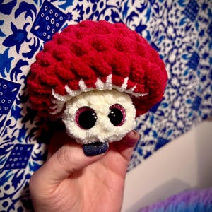 Crochet Mushroom Fidgets