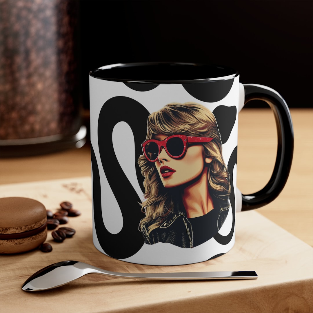 Taylor Swift Coffee Mug, Accent Coffee Mug 11oz, Snake Mug, Reputation ...