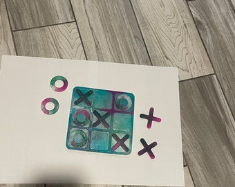 Custom 6in Tic Tac Toe Game