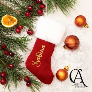 Customizable Christmas Tradition Stockings, Family Stockings, Holiday Decor, Stockings Gift, Xmas Gift, Family Stocking, Fireplace Stockings