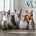 Custom Pet Pillow, Pet Throw Pillow, Dog Pillow, Cat Pillow, 3D Pet Pillow from Photo, Gift for Kid, Dog Gift, Personalized Pet Pillow Photo product logo