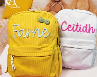 Custom Backpack for School, Personalize Gift, Name Backpack, School Bag for Toddler, Gift for Kid, Gift for Nephew, Girl Backpack, Preschool