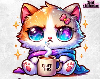 Pluis deze kat, png PNGEgg | Grillige eigenzinnige kat, png-bestand | Grappig kattensublimatieontwerp | Middelvinger | Black Cat DTF-overdracht | F You Humor voor volwassenen