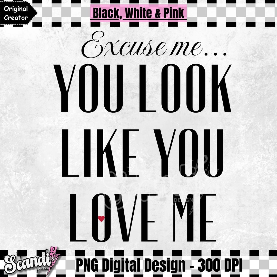 Excuse Me..You Look Like You Love Me Graphic Long Sleeve Top