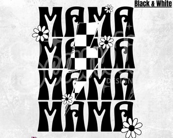 mama PNG | mama Retro | Strong woman | mom life png | Motherhood | Skater Mom | mom boss | Boss Lady | Mothers day Gift | Mother PNG