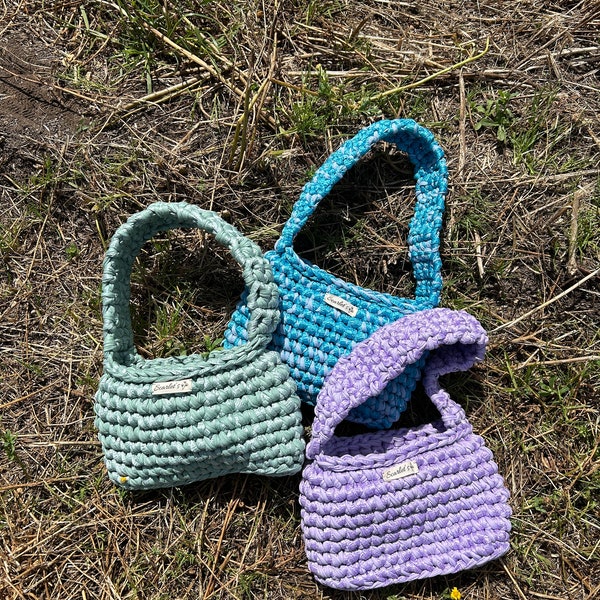 Handmade crochet bag