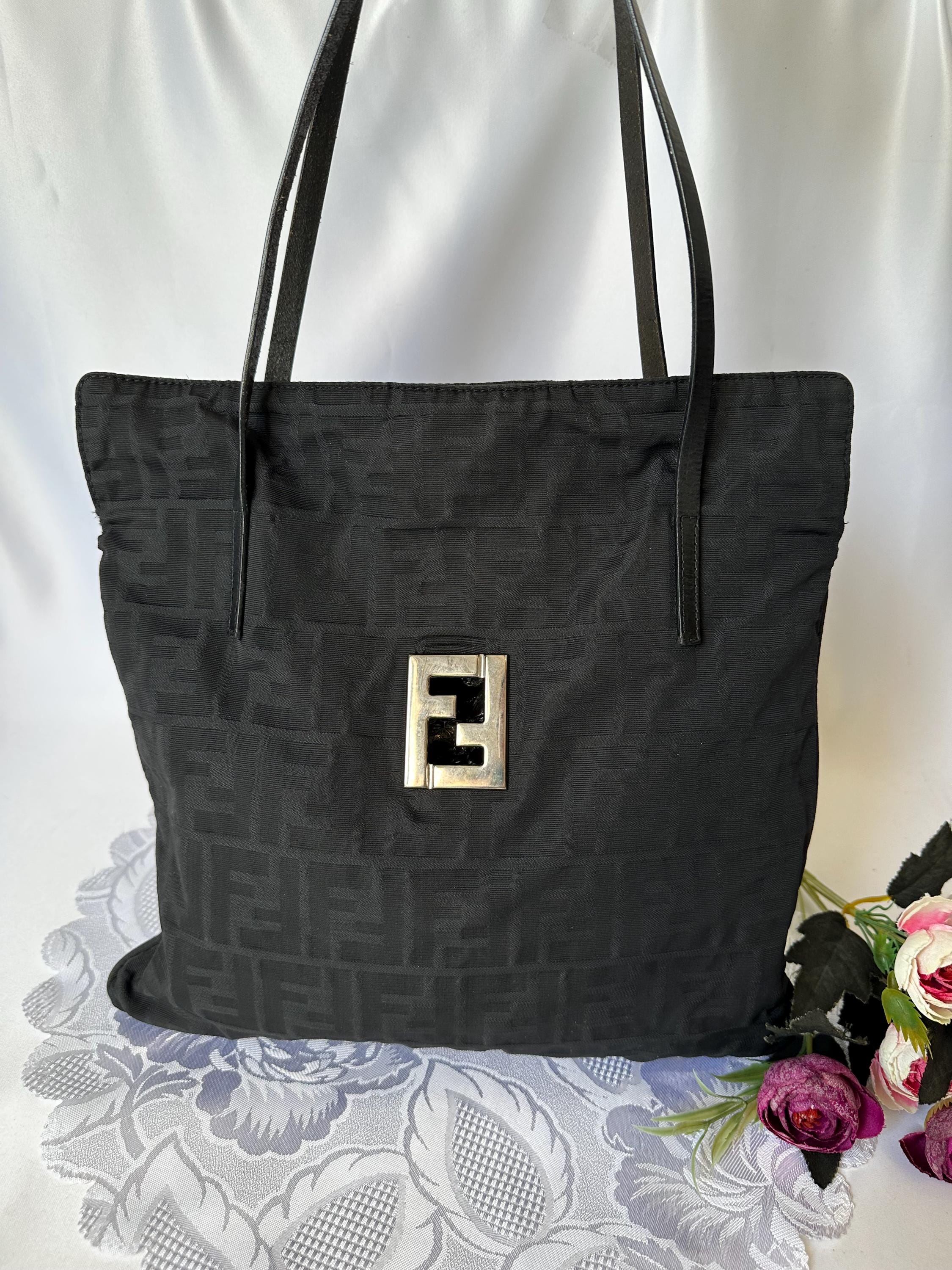 Vintage Fendi Zucca Tote Bag - Etsy