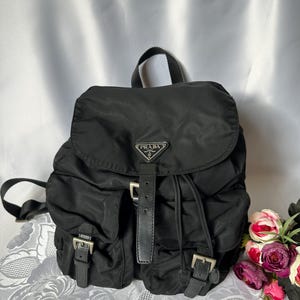 Vintage Prada nylon backpack