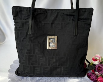 Vintage Fendi zucca draagtas