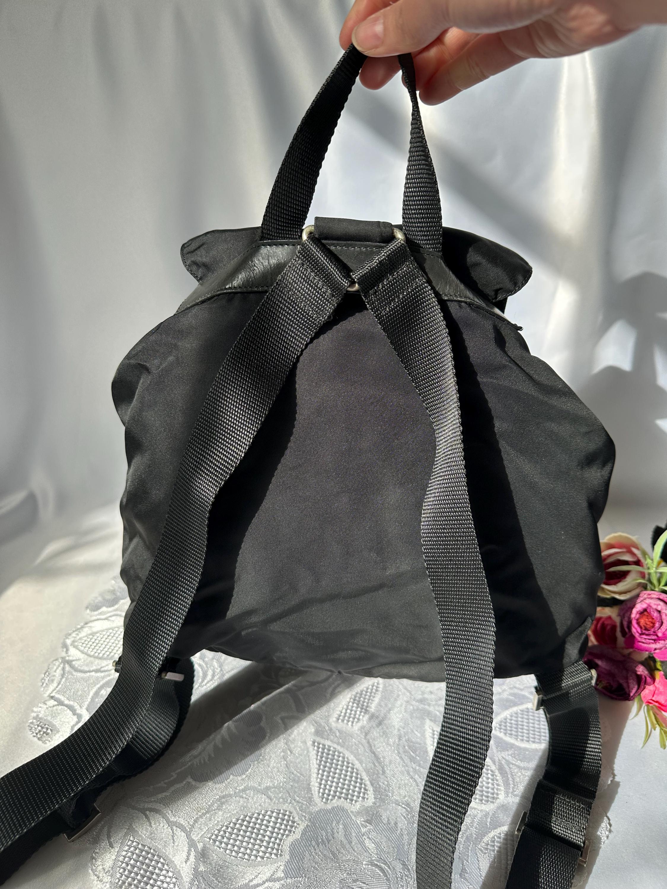 Vintage Prada Nylon Backpack - Etsy