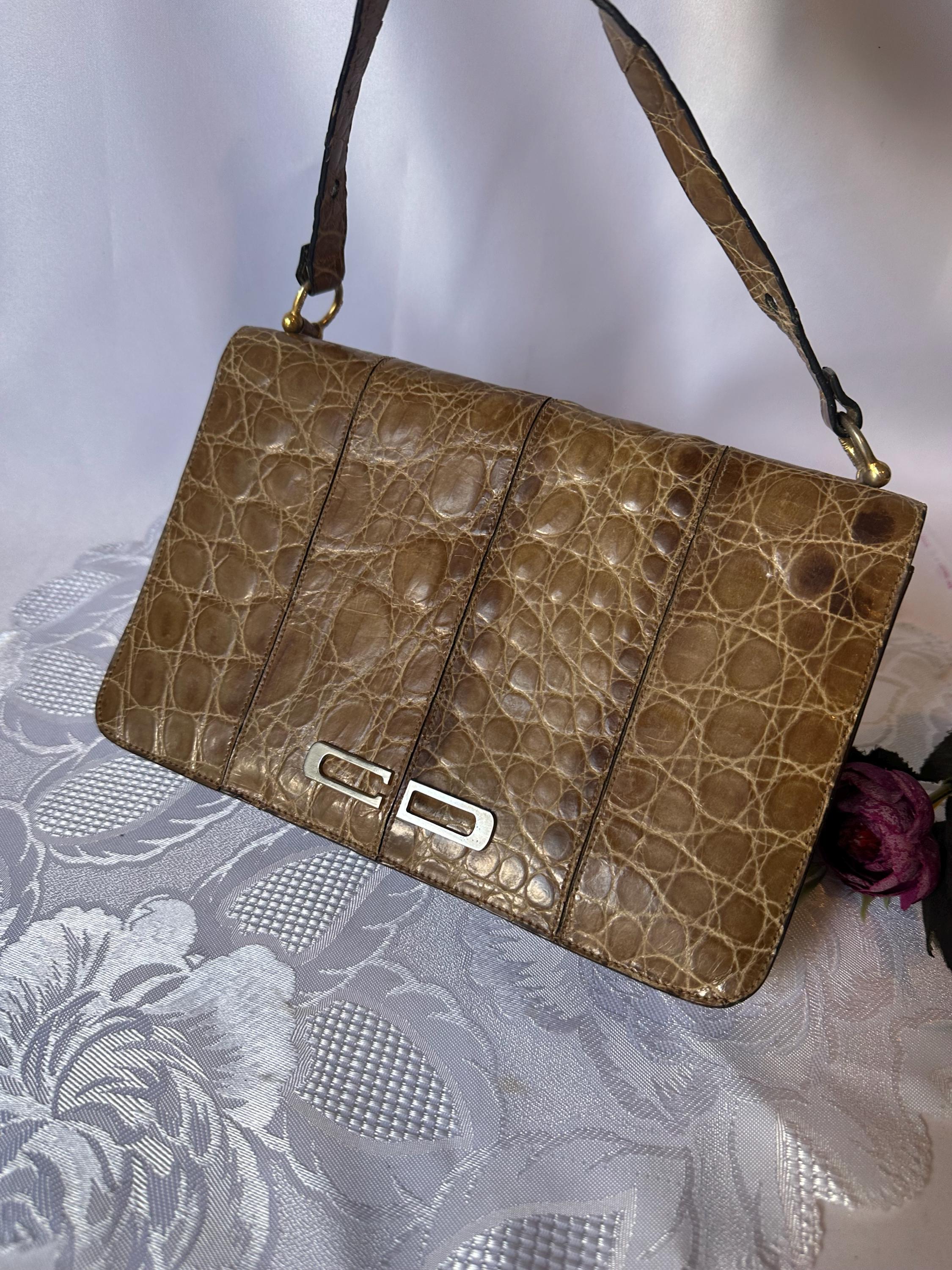＊ヴィンテージ＊Dior バッグ＊ クラッチ＊60's＊モノグラム＊ジャンク Vintage Christian Dior | VintageShop solo