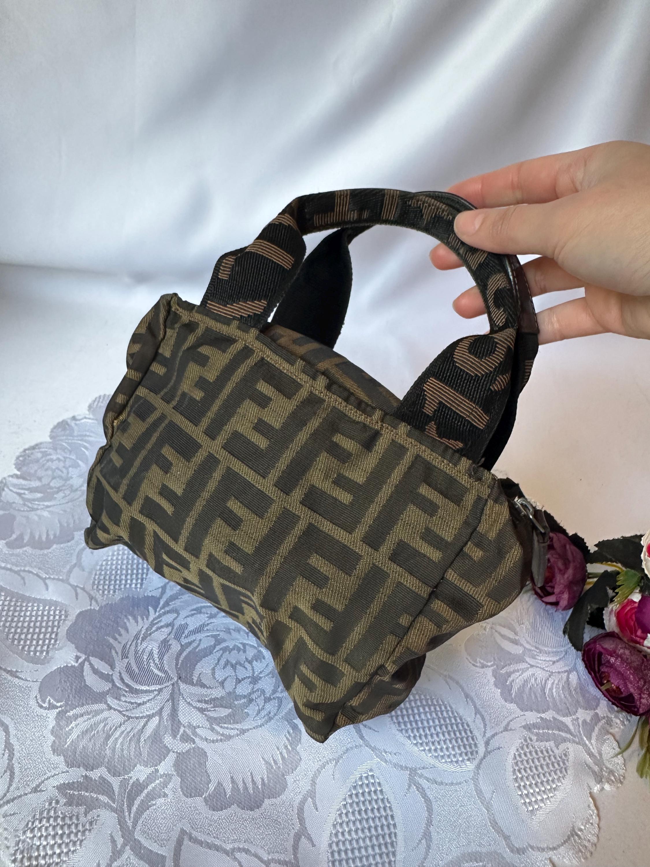 Fendi Vintage Mini Tote Bag - Etsy