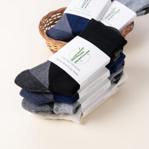 2 Pack Premium Merino Wool Socks | Hiking Socks for Men and Women | Athletic Cushioned Crew Socks | Outdoor Trail Running Mid-calf Sock |