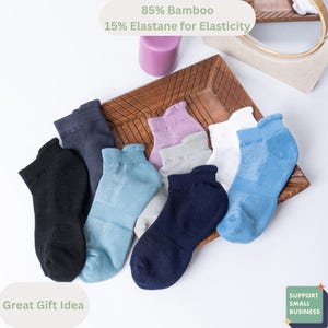 3 Pack Unisex Natural Bamboo Socks | Breathable Soft Pure Bamboo Socks | Best Friend Gift | Gift for Her | Gift for Him