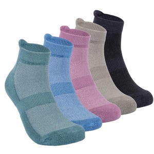 5 Pack Unisex Ankle Bamboo Socks Solid Colors, Cute Short Boot Socks, Soft Thick Socks, Winter Fall Warm Socks Ankle Socks