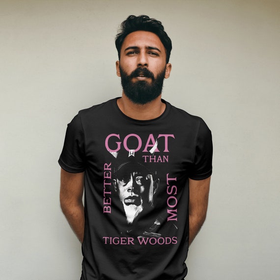 tiger woods goat t shirt
