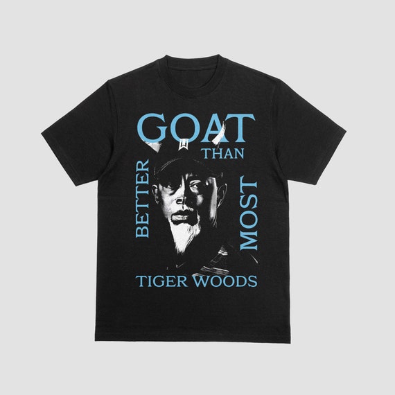 tiger woods goat t shirt