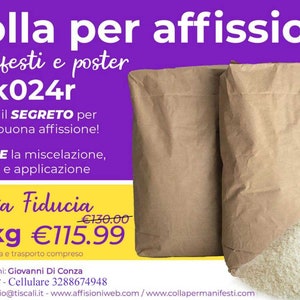 colla per manifesti e non solo
