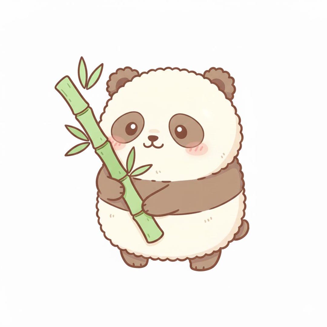 Kawaii Panda Digital Stickers Kawaii Goodnotes Sticker Pack Adorable ...