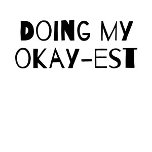 Fichier de coupe SVG original « Je fais mon bonjour » pour les projets de bricolage Svg sarcastique Svg motivation Svg optimiste