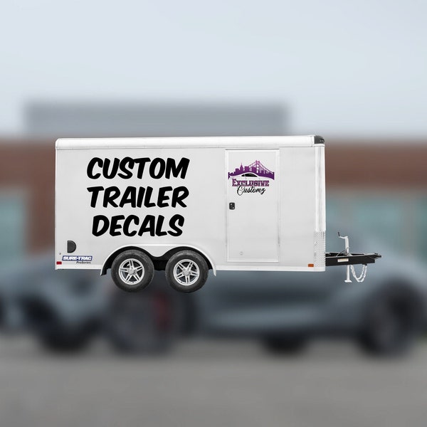 Custom Trailer Decals