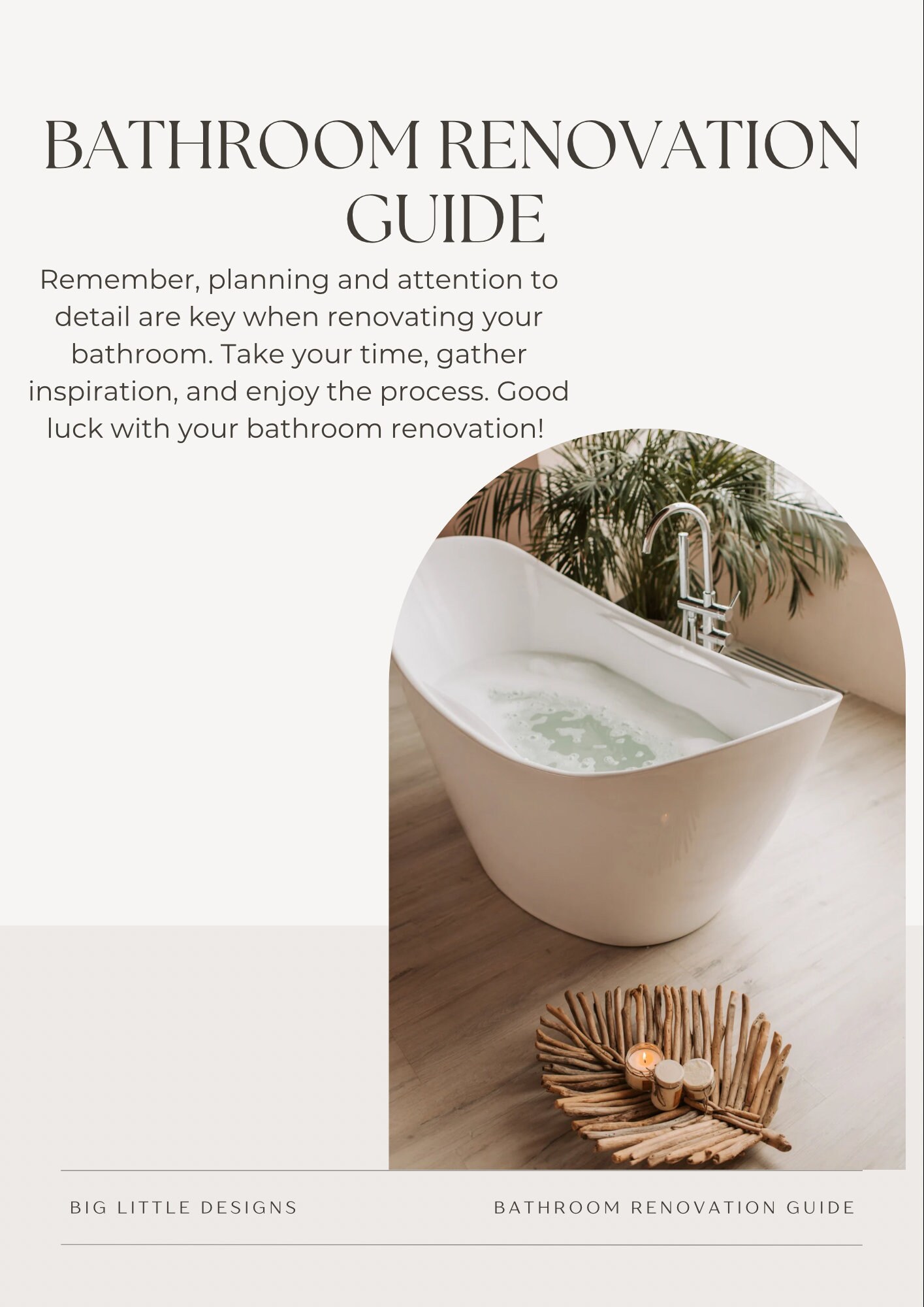 Bathroom Renovation Guide PLUS Checklist Printable - Etsy