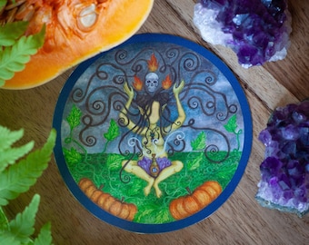 Goddess Sticker - Samhain