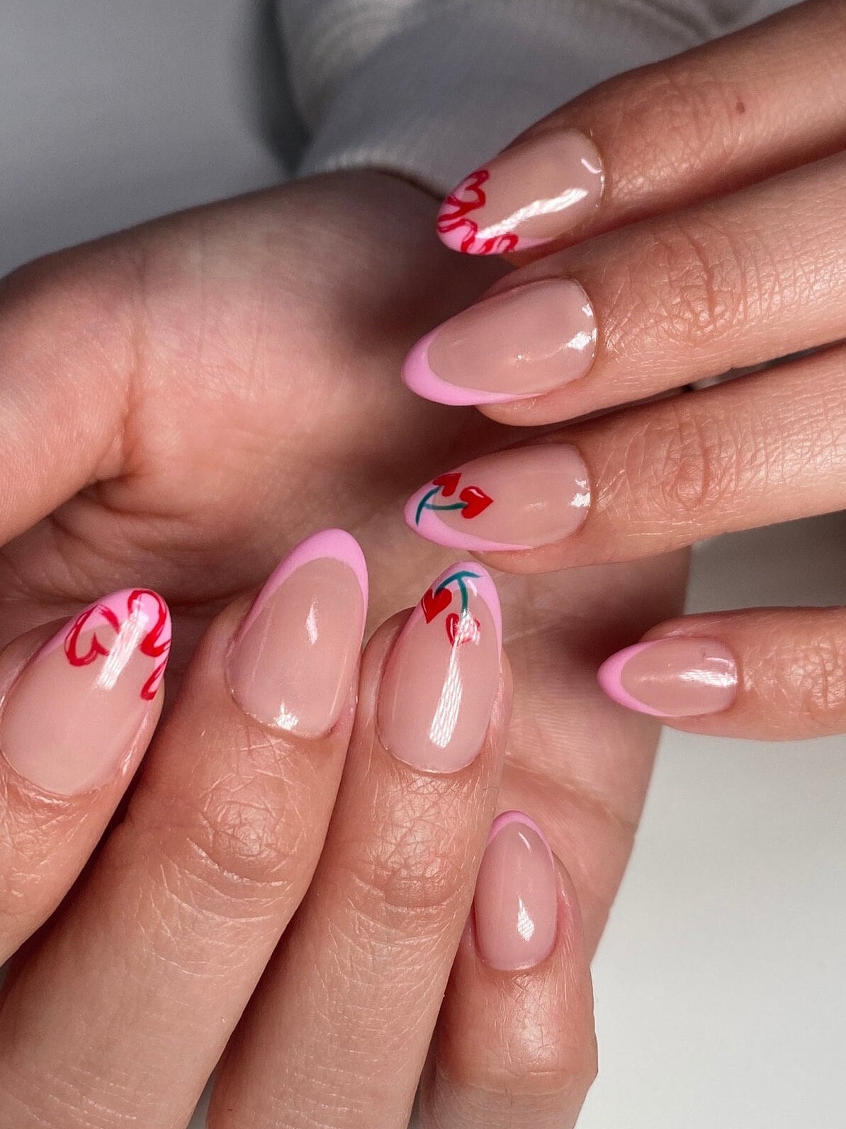 Pink French Nails That Last