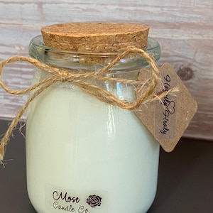 Organic Soy Wax Candles 7oz-16oz | Natural Essential Oil Scents | Handmade Eco-Friendly Aromatherapy Scented Candle Gift