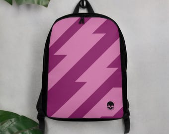 Geometric Backpack, Purple Geometric Backpack, Purple  display picture 1
