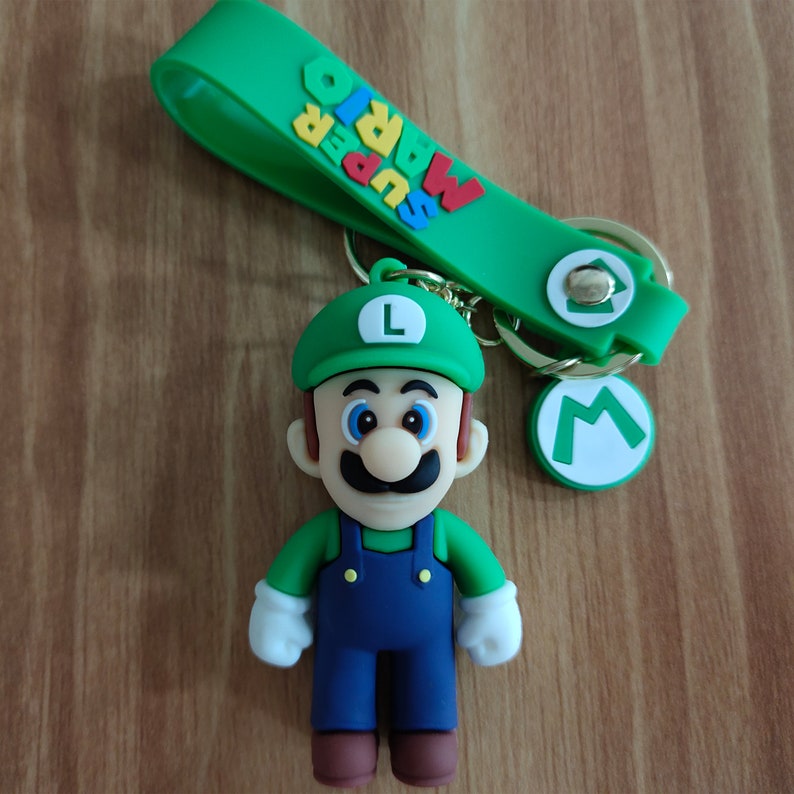 3D Cute Keychains Nintendo Super Mario Keychaincute Keyfob Etsy Australia