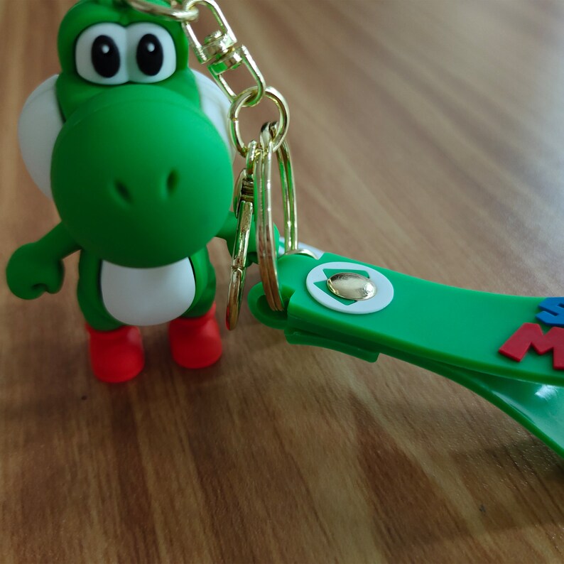 3D Cute Keychains Nintendo Super Mario Keychaincute Keyfob Etsy Australia