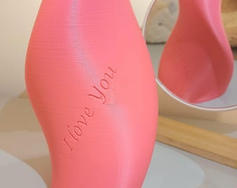 Personalized Romantic Vase | Custom Wedding Gift for Bride | Custom Home Decor