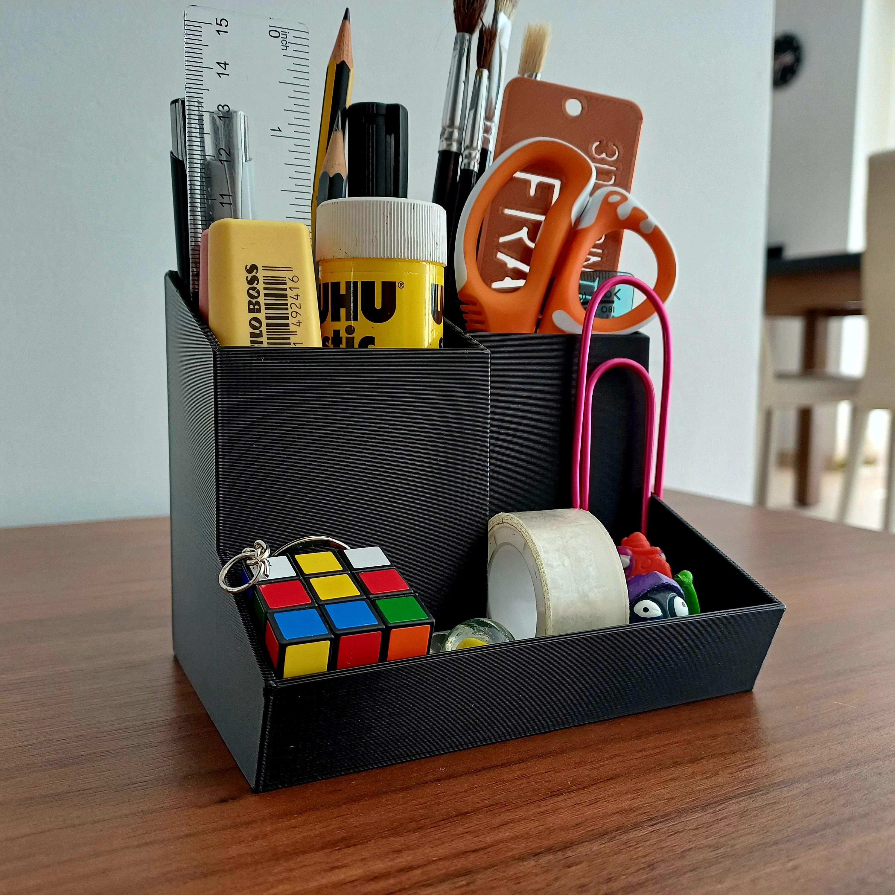 Multi-Compartment Desk Organizer