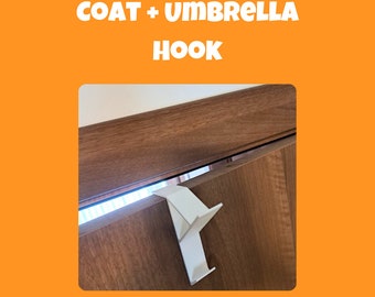 Coat Hook | Universal Coat Hanger | Umbrella Holder