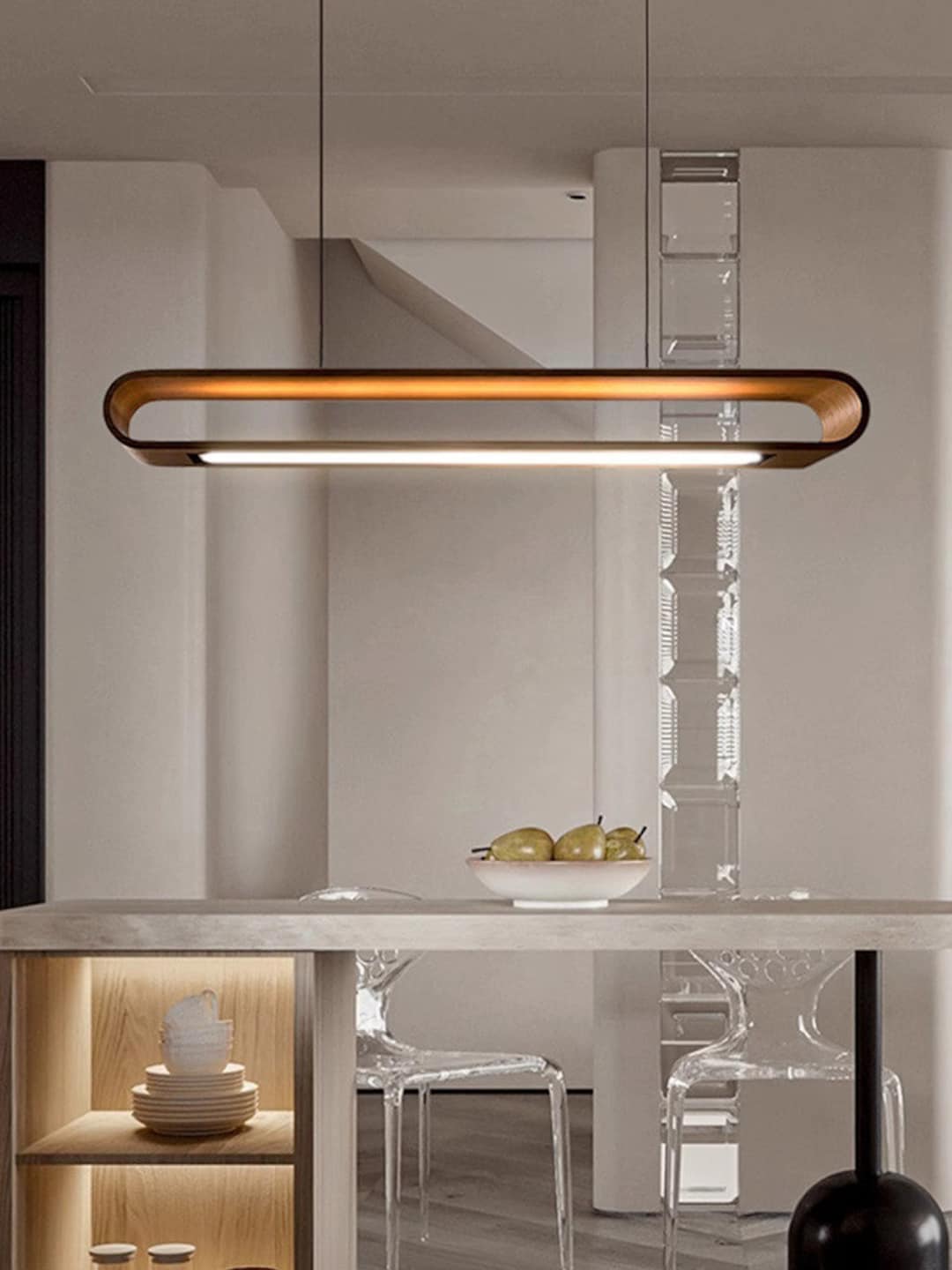 Zenserenity - Wood Pendant Light | Japandi | Japanese Wabi