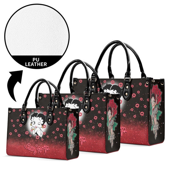 Betty Boop Leather Bag, Betty Boop Handbag