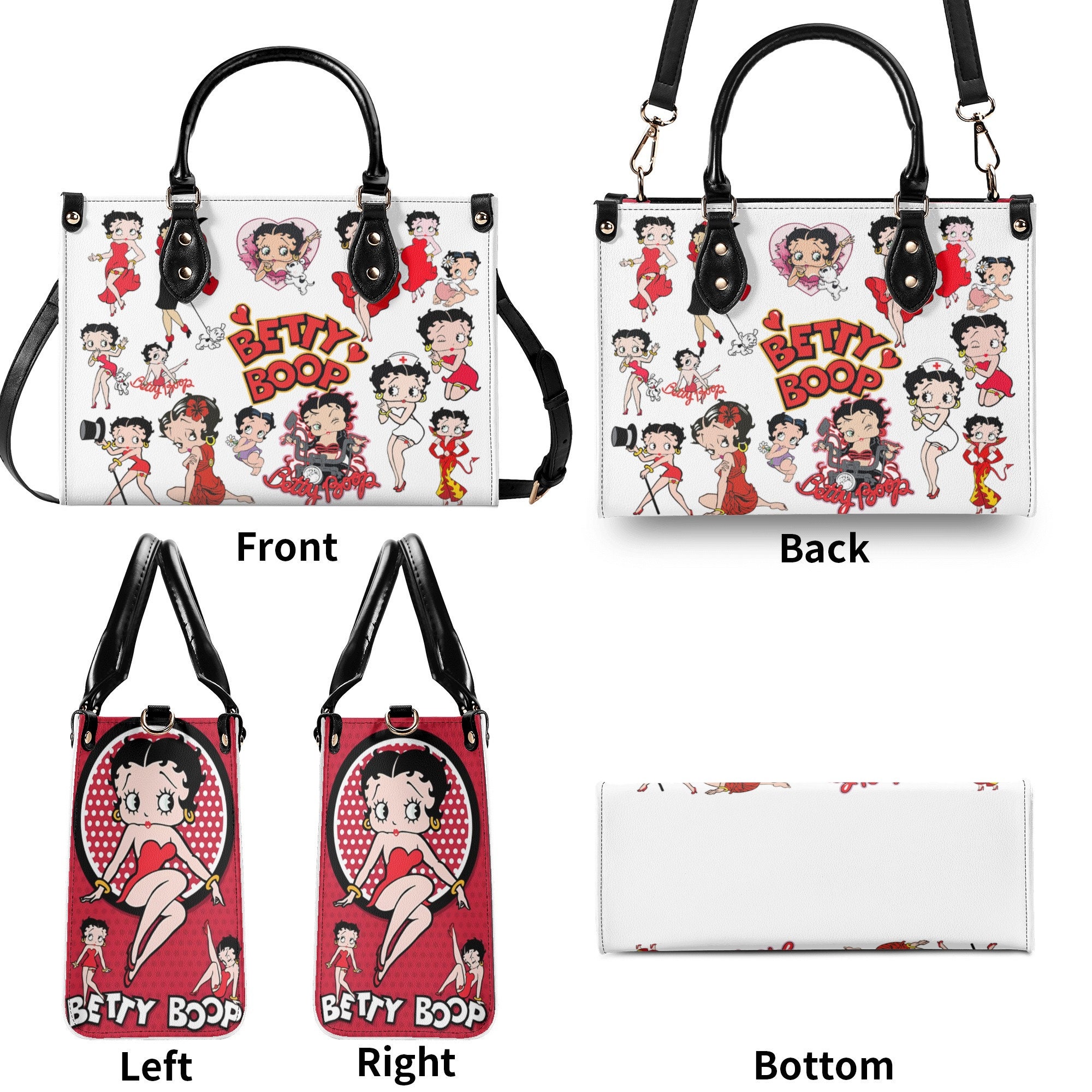 Betty Boop HandBags, Betty Boop Leather Handbag