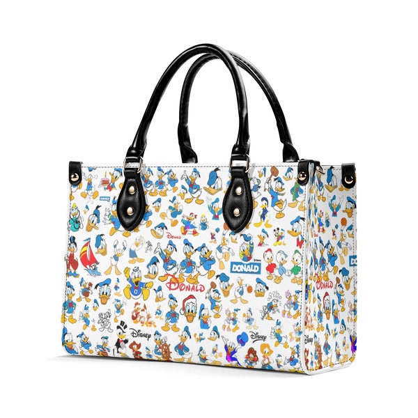 Donald Duck Leather Bag, Donald Duck Lover's Handbag