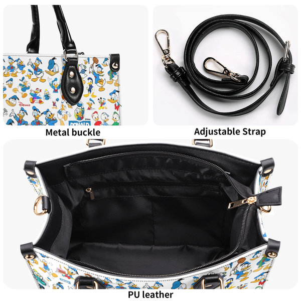Donald Duck Leather Bag, Donald Duck Lover's Handbag