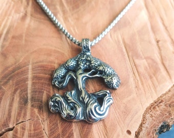 Tree of life necklace / Stainless Steel / Tree necklace / Tree pendant / Tree of life Pendant / forest necklace / Steel tree of life pendant