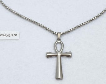 Ankh iron jewelry / Ankh pendant / Egyptian ankh necklace / Egyptian necklace / Egyptian jewelry / Egyptian pendant / Ankh charm / Ankh iron