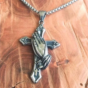 Big cross necklace, large cross necklace, boho cross necklace, goth cross necklace, long cross necklace, cross necklace, large cross pendant