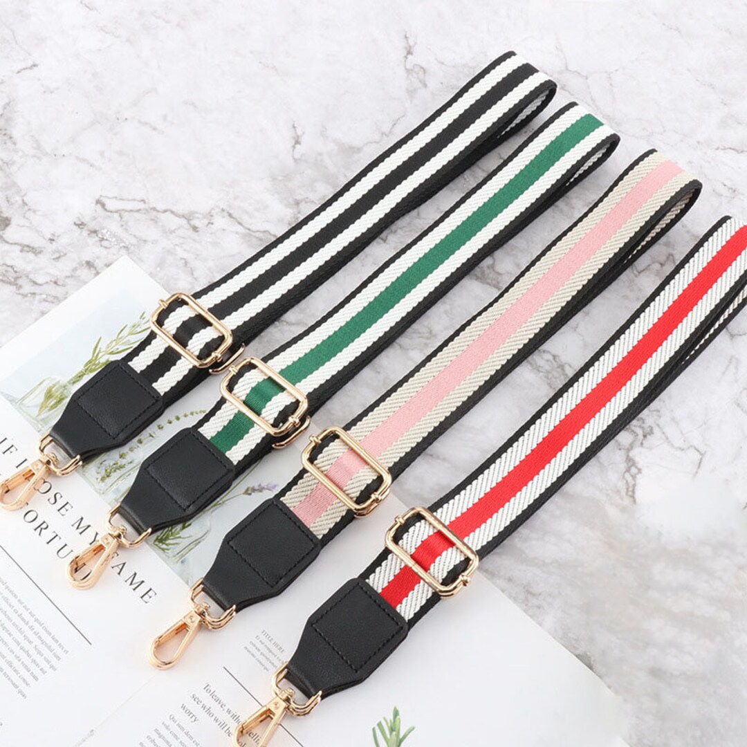 Striped Shoulder Strap,wallet Straps,adjustable Crossbody Straps