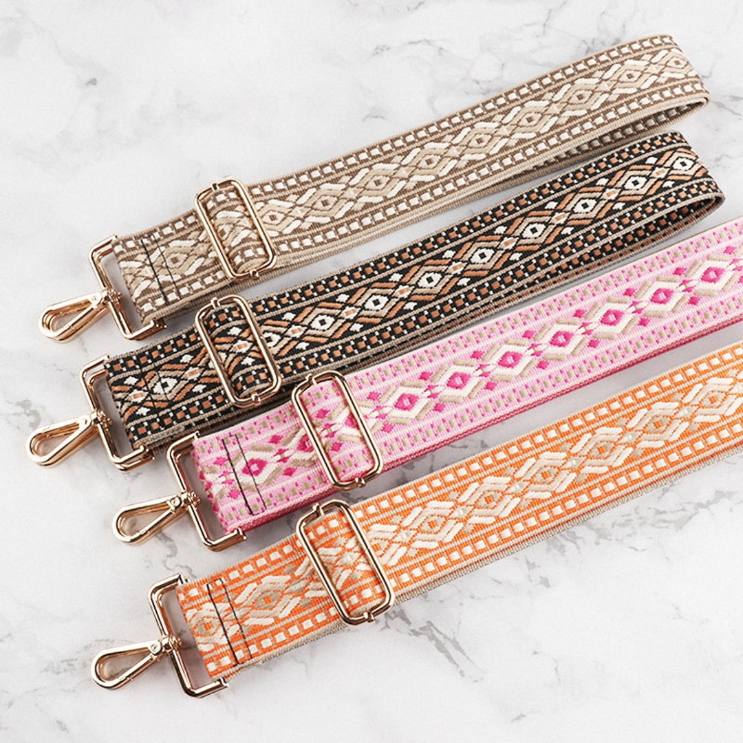 Embroidered Bag Straps,crossbody Bag Straps,guitar Strap for Purse